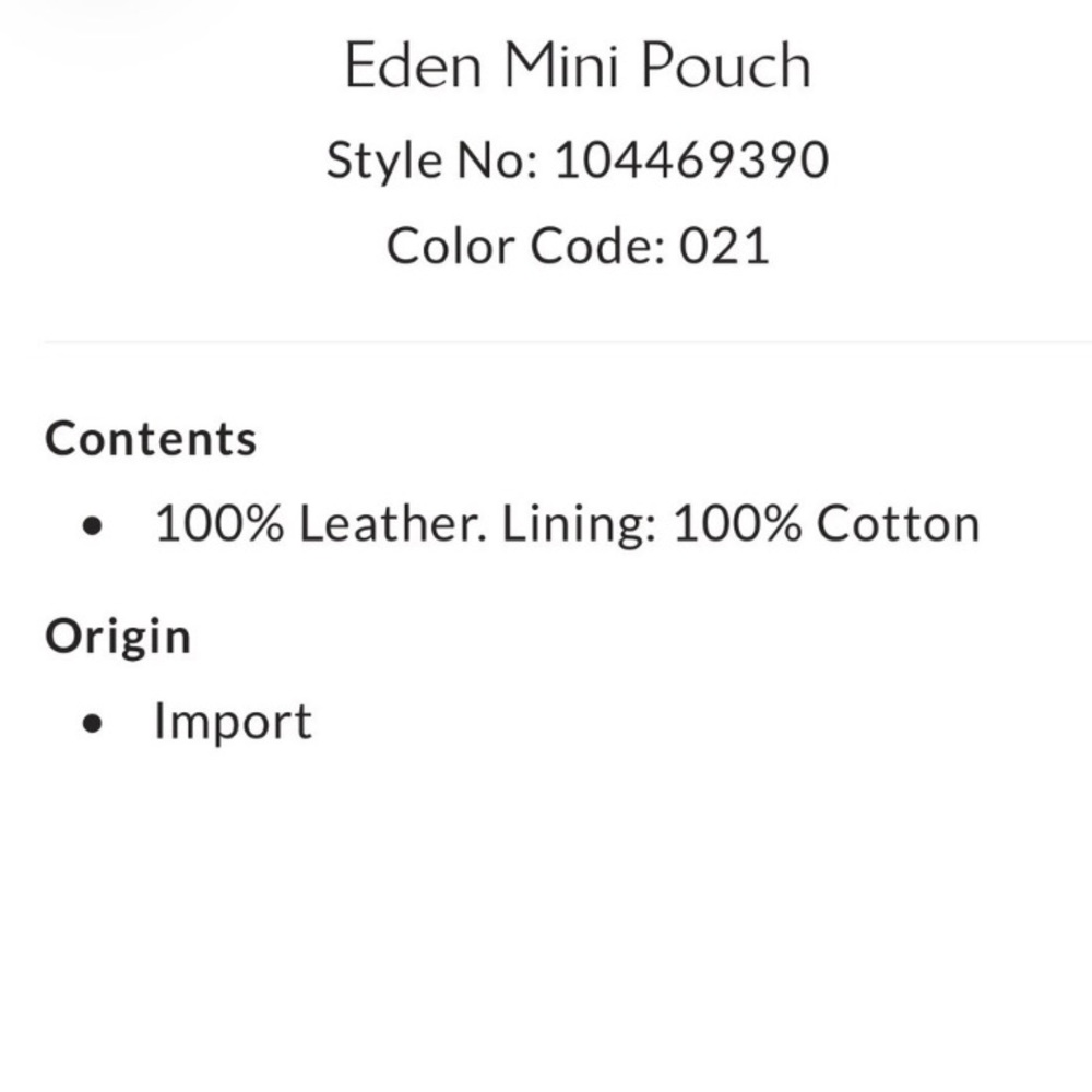 Free People! Eden Mini Pouch Bag In Espresso NWT! - Picture 16 of 16
